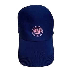 Adidas Roland Garros Paris Tennis Cap Navy Blue Pink Knit Hat 
CF6923